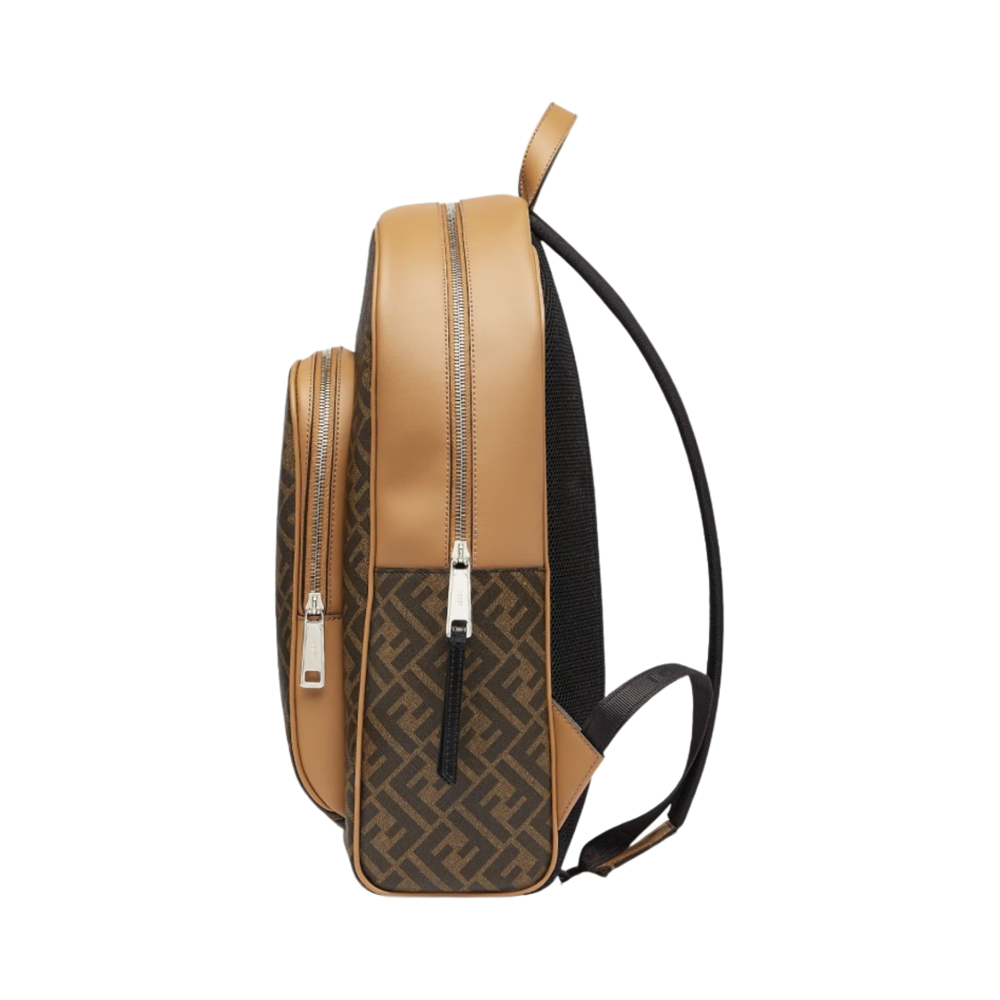 펜디 다이애그널 FF 패브릭 백팩 브라운(Fendi Diagonal FF Fabric Backpack Brown) - 2