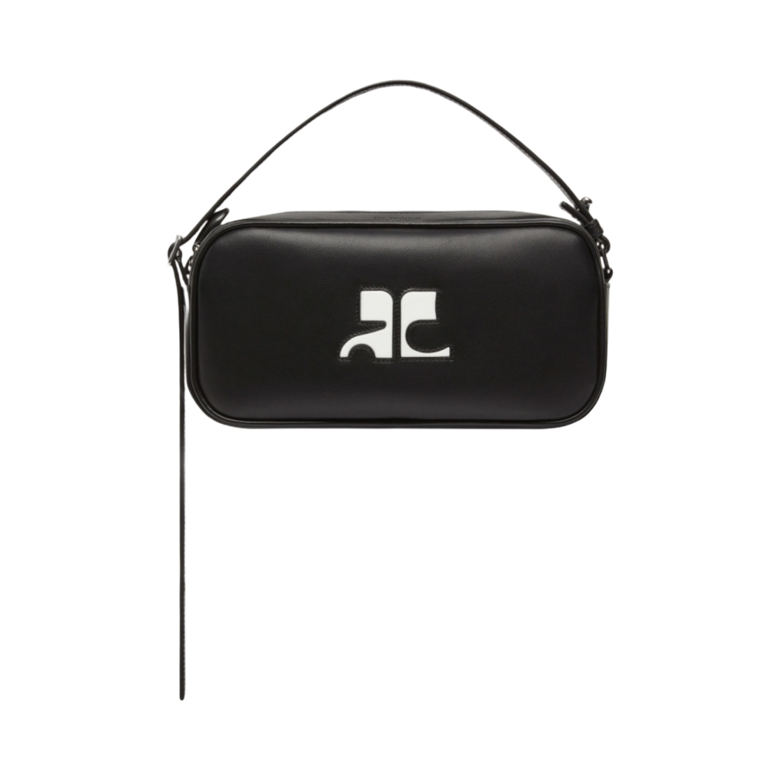 323GSA060CR00279999 Courreges Reedition Baguette Bag Black