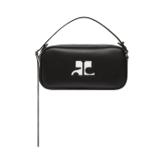 Courreges Reedition Baguette Bag Black