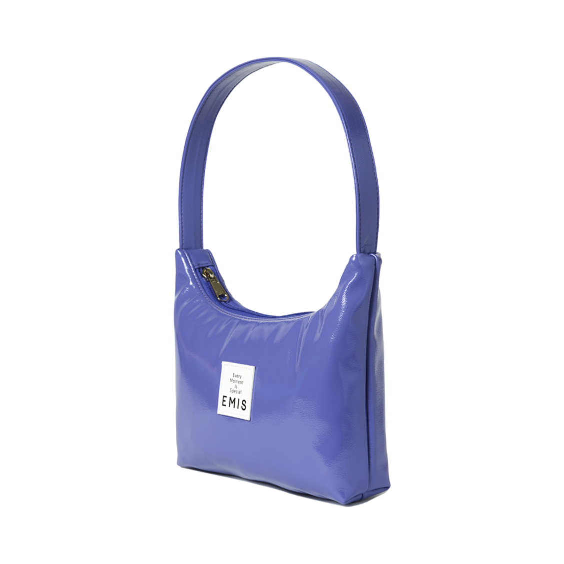 이미스 에나멜 호보백 미디움 퍼플(Emis Enamel Hobo Bag Medium Purple) - 2