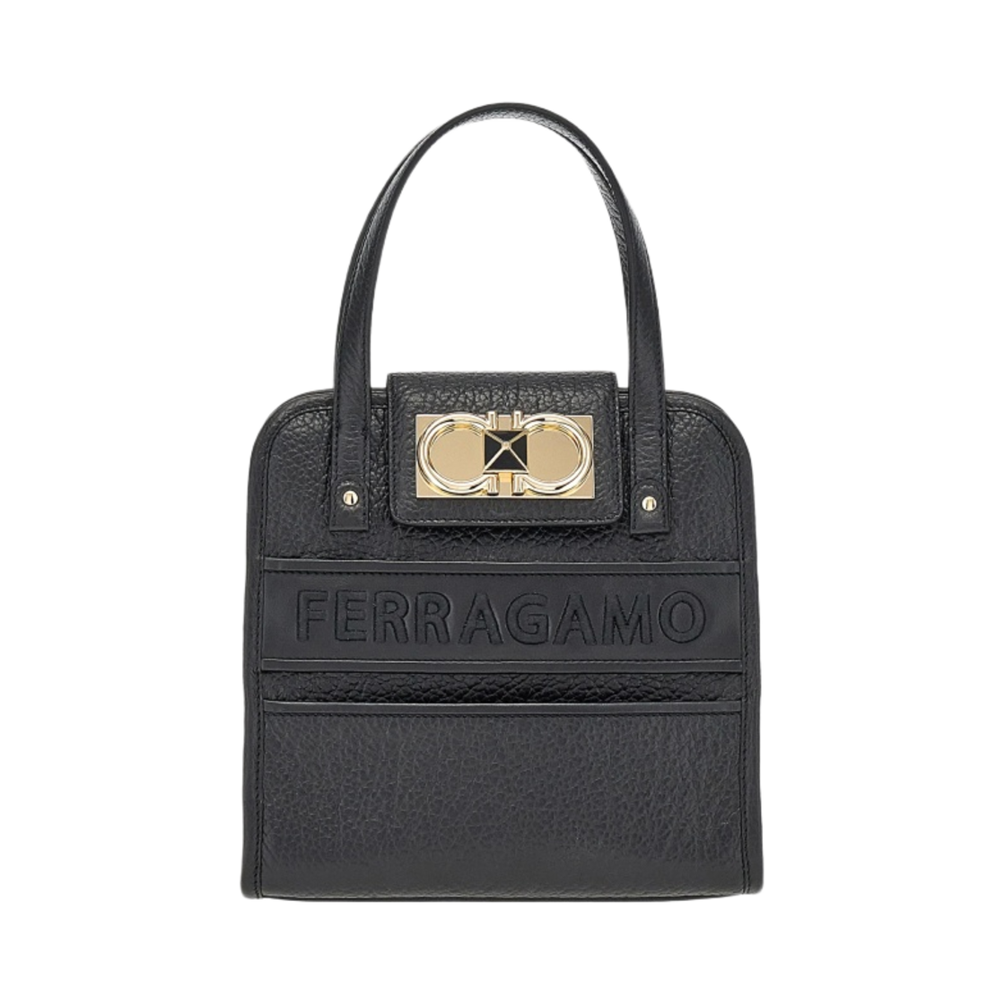 페라가모 아이코닉 미니백 블랙(Ferragamo Iconic Mini Bag Black) - 1