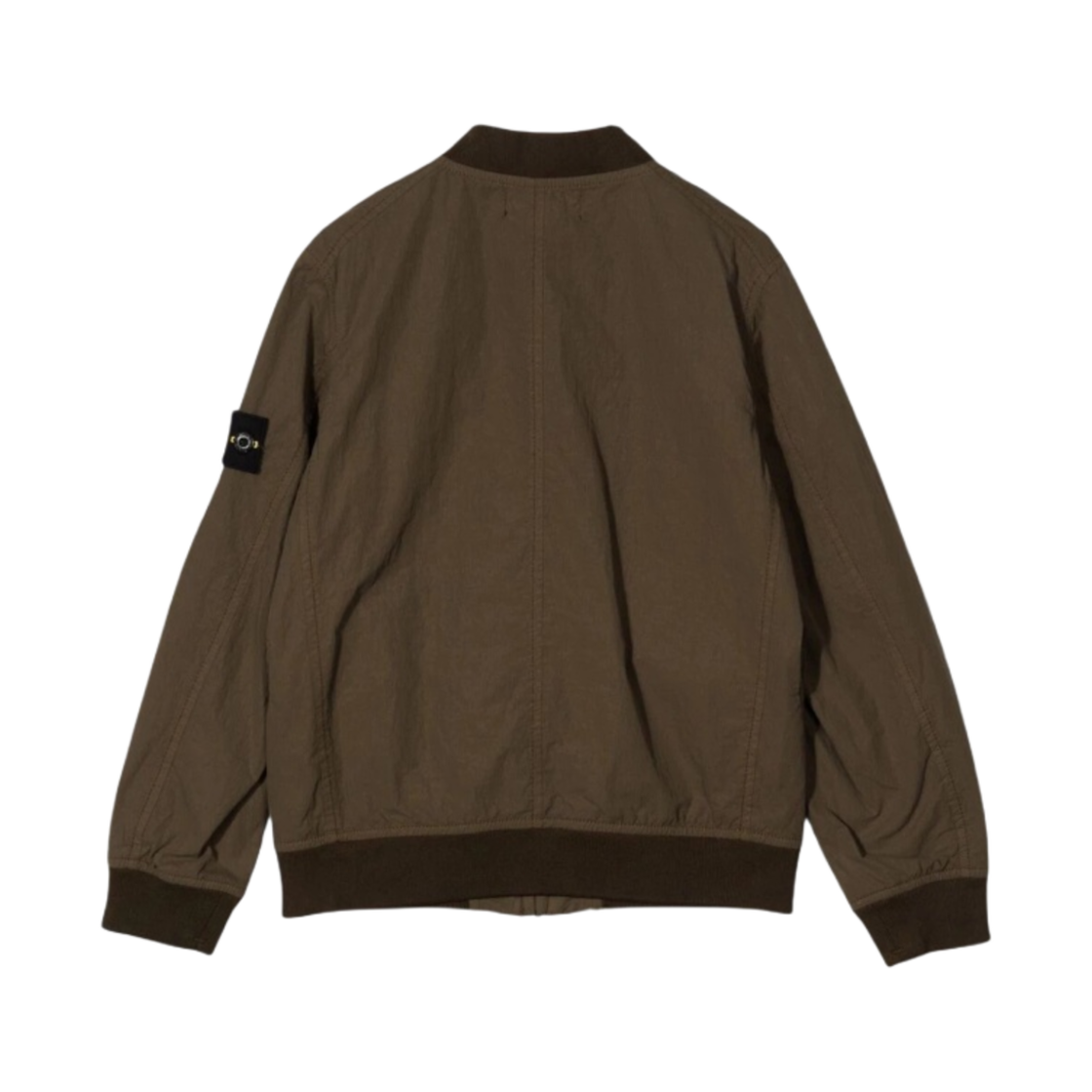(키즈) 스톤 아일랜드 40430 나일론 봄버 자켓 밀리터리 그린 - 22SS((Kids) Stone Island 40430 Nylon Bomber Jacket Military Green - 22SS) - 2