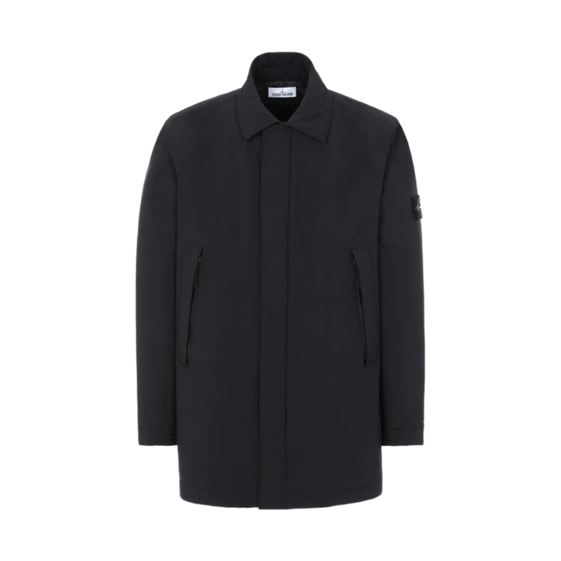 스톤 아일랜드 41727 소프트 쉘-R 롱 자켓 블랙 - 20FW(Stone Island 41727 Soft Shell-R Long Jacket Black - 20FW) - 1