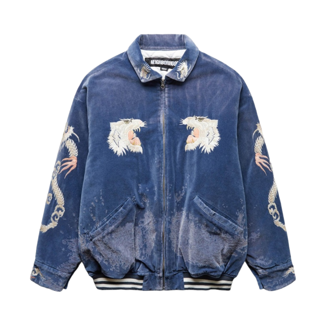 네이버후드 세비지 수베니어 JK CO 자켓 블루(Neighborhood Savage Souvenir JK CO Jacket Blue) - 1