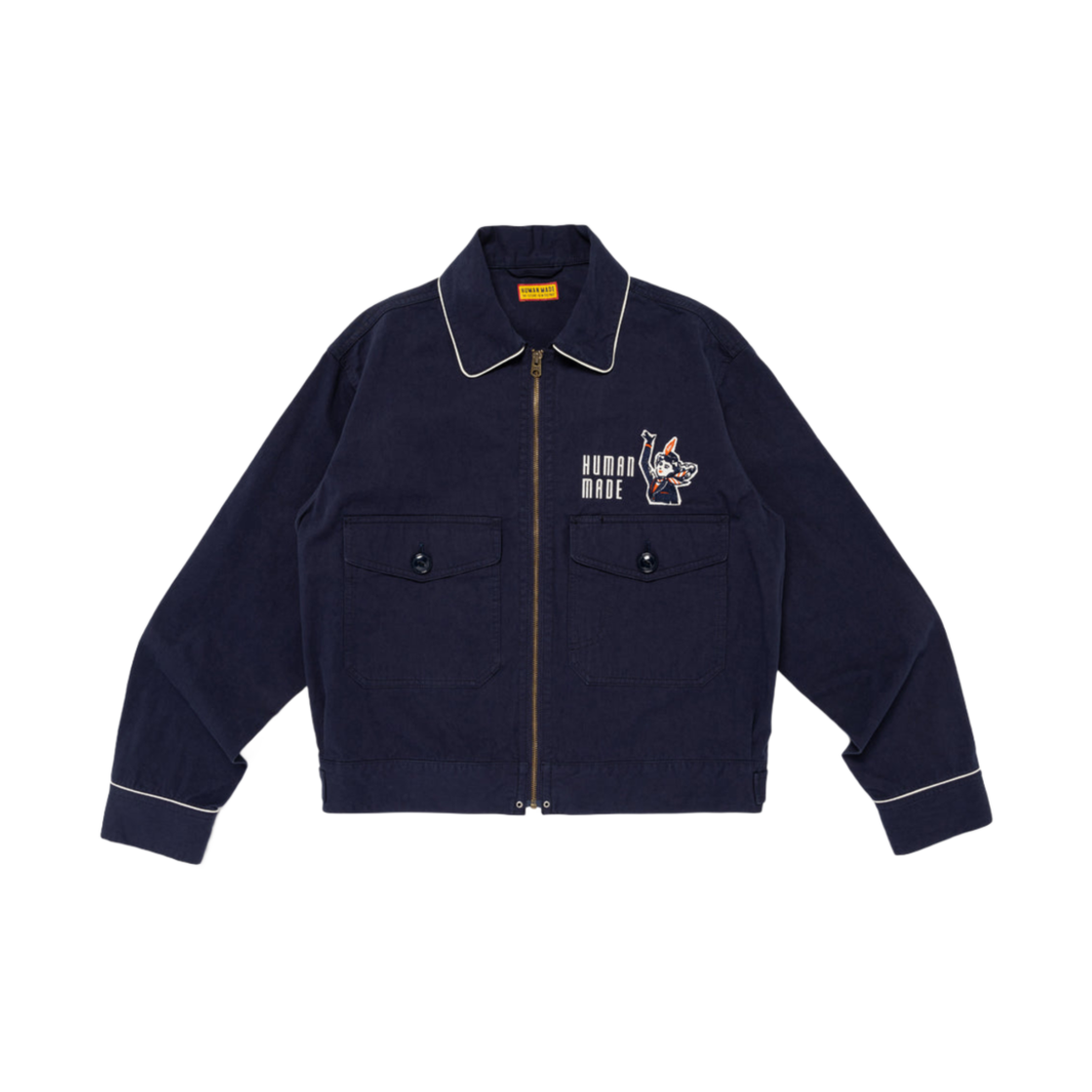 휴먼 메이드 드리즐러 자켓 네이비(Human Made Drizzler Jacket Navy) - 2