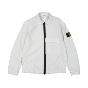 Stone Island 10303 Naslan Light Garment Dyed Overshirt Light Grey - 22FW
