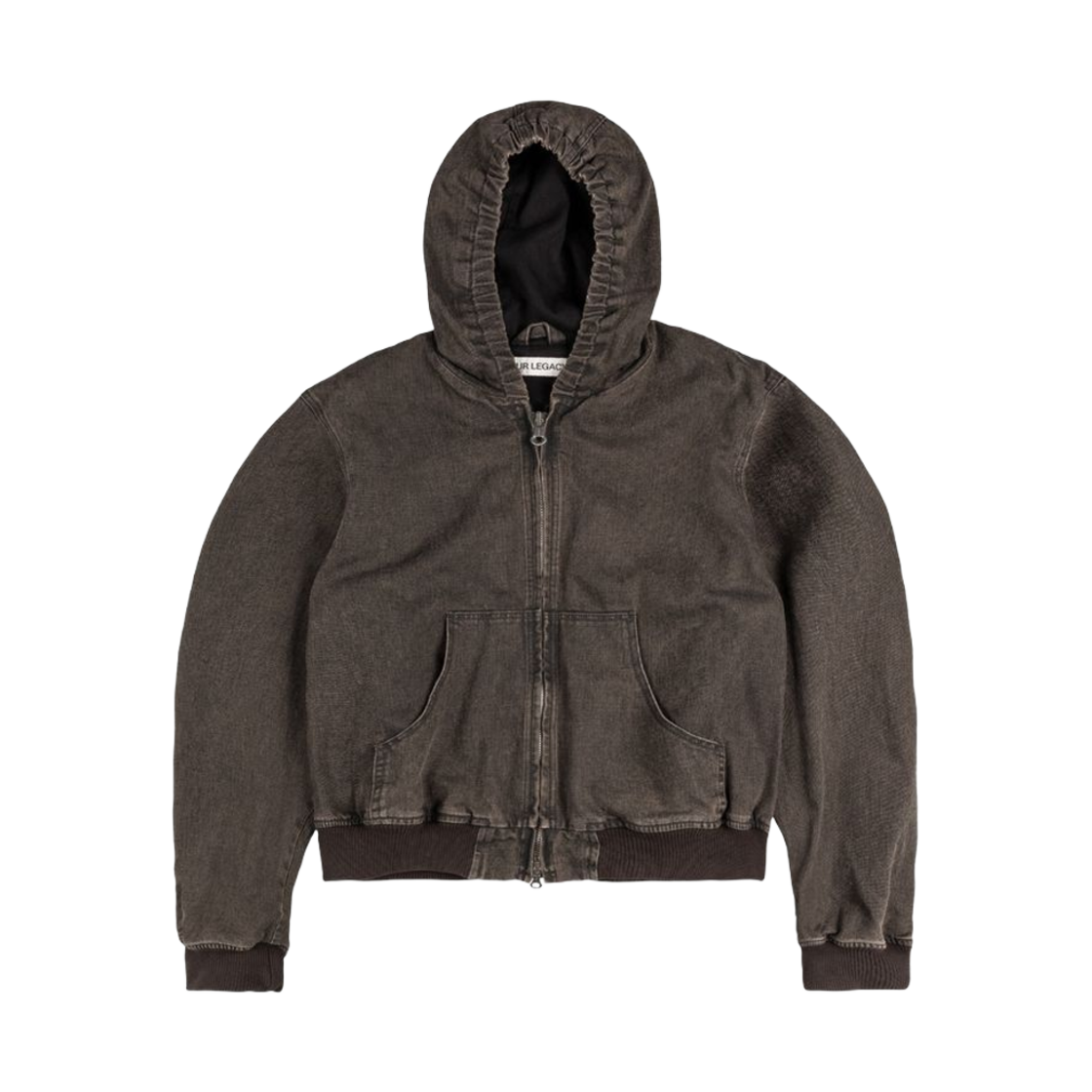 아워레가시 뱅크 자켓 블랙 코티드 워시(Our Legacy Bank Jacket Black Coated Wash) - 1
