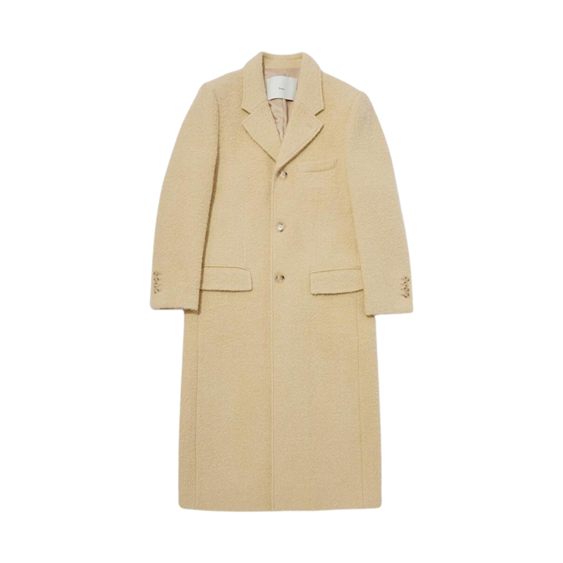 던스트 투웨이 3 버튼 부클 울 코트 버터 크림(Dunst 2-Way 3 Button Boucle Wool Coat Butter Cream) - 1