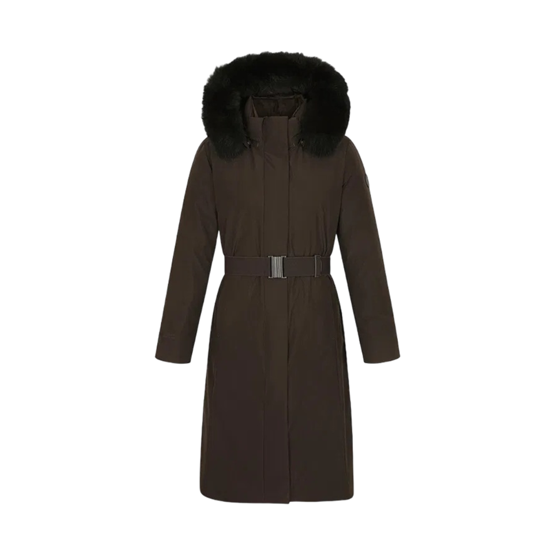 7J82075-J17 (W) Nepa Arte Down Jacket Dark Brown