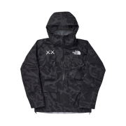 The North Face x Kaws Freeride Jacket Black Dragline Print