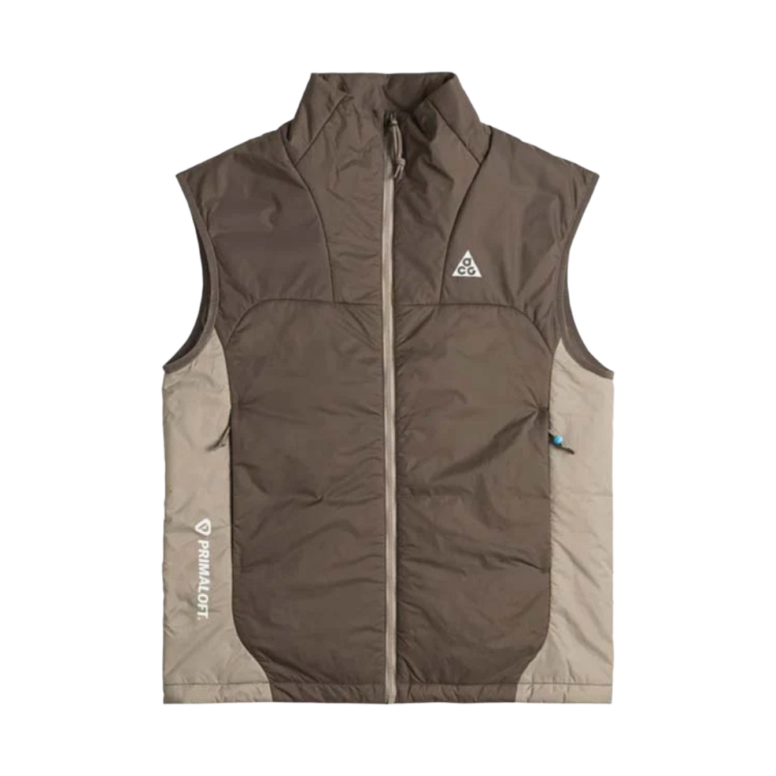 나이키 ACG 써마핏 ADV 로프 드 도프 풀 집 베스트 아이언 스톤 - 아시아(Nike ACG Therma-Fit ADV Rope de Dope Full Zip Vest Iron Stone - Asia)