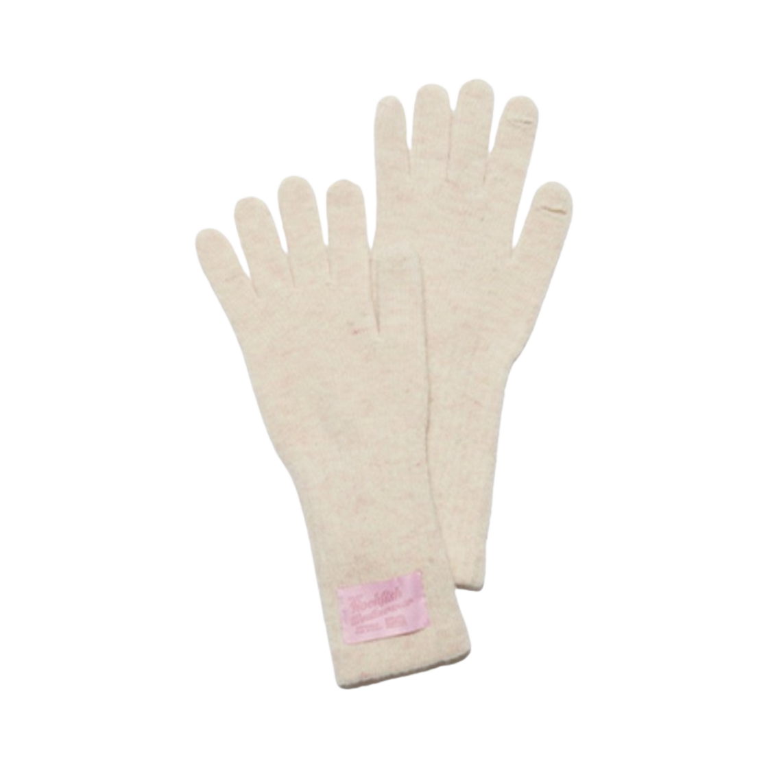 RF1ACBD3GV004 (W) Rockfishweatherwear Fluffy Long Gloves Cream