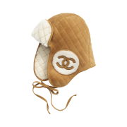 Chanel Hat Lambskin Beige
