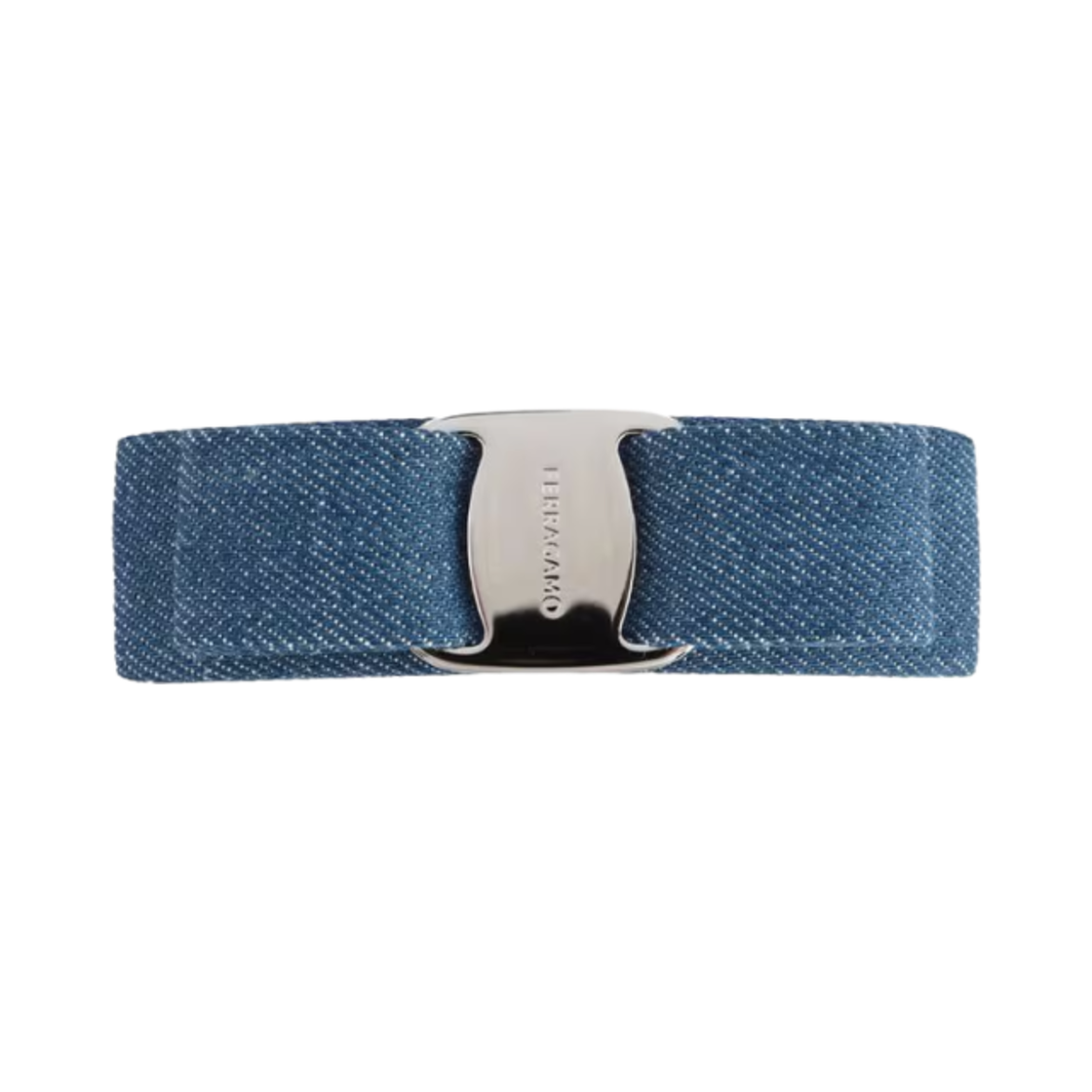 ☆韓国の人気☆【Ferragamo】☆(W) Vara Hair Clip Blueberr.y☆ W) 페라가모 바라 헤어 클립 블루베리 골드 | Ferragamo | KREAM