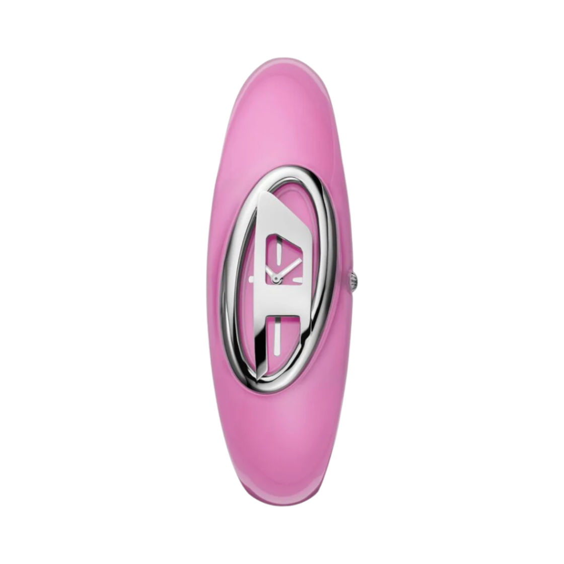 (W) 디젤 Dz5617 원더디 투핸드 22mm 나일론 레진 핑크((W) Diesel Dz5617 Wonder-D Two-Hand 22mm Nylon Resin Pink)