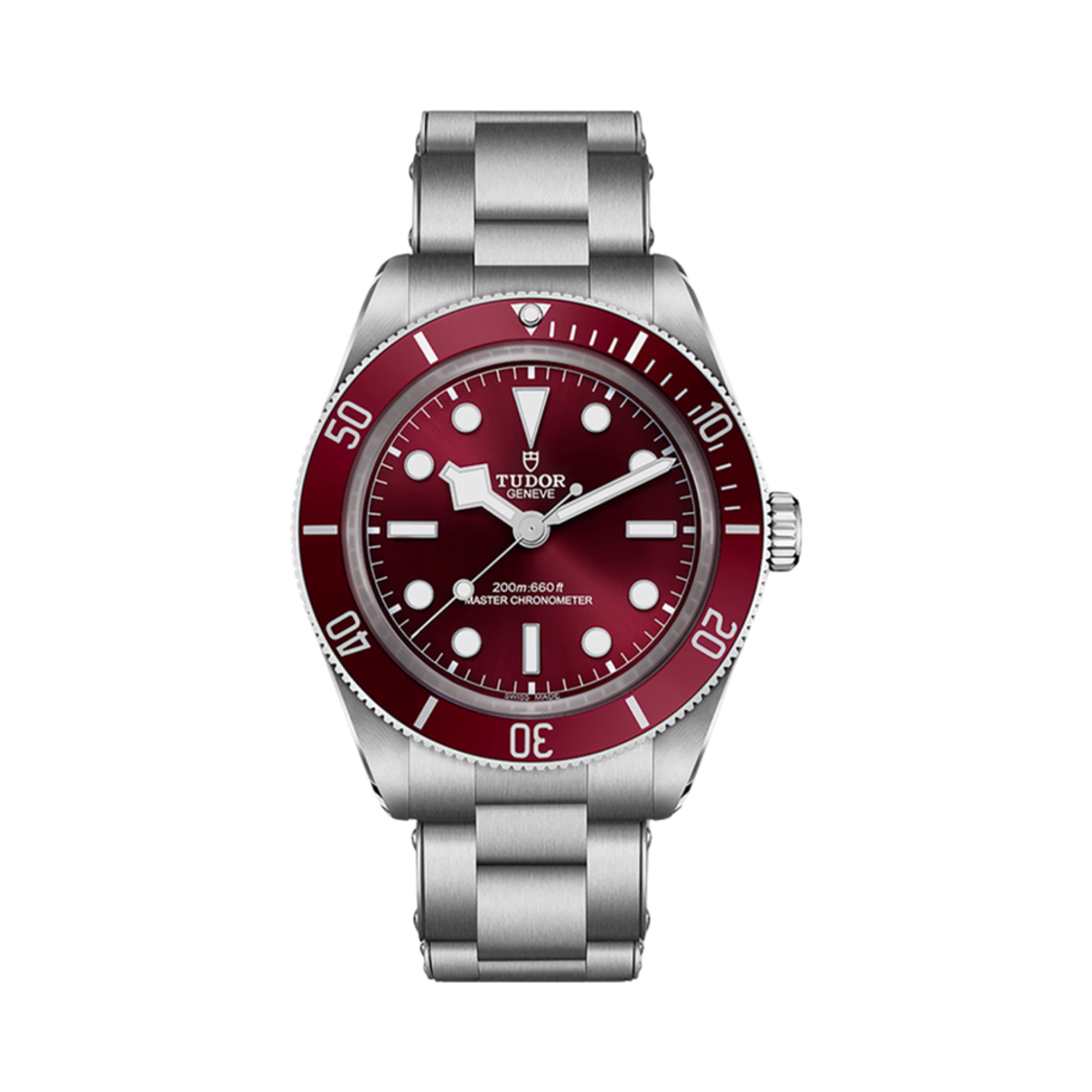 튜더 블랙 베이 58 39mm 스틸 브레이슬릿 버건디(Tudor Black Bay 58 39mm Steel Bracelet Burgundy)