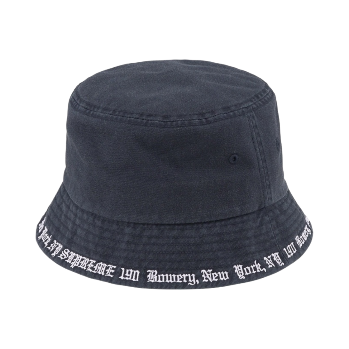슈프림 자수 브림 크러셔 네이비 - 23SS(Supreme Embroidered Brim Crusher Navy - 23SS) - 1