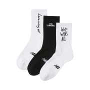 New Balance x IU World Tour Crew Socks Multicolor (3 Pack)