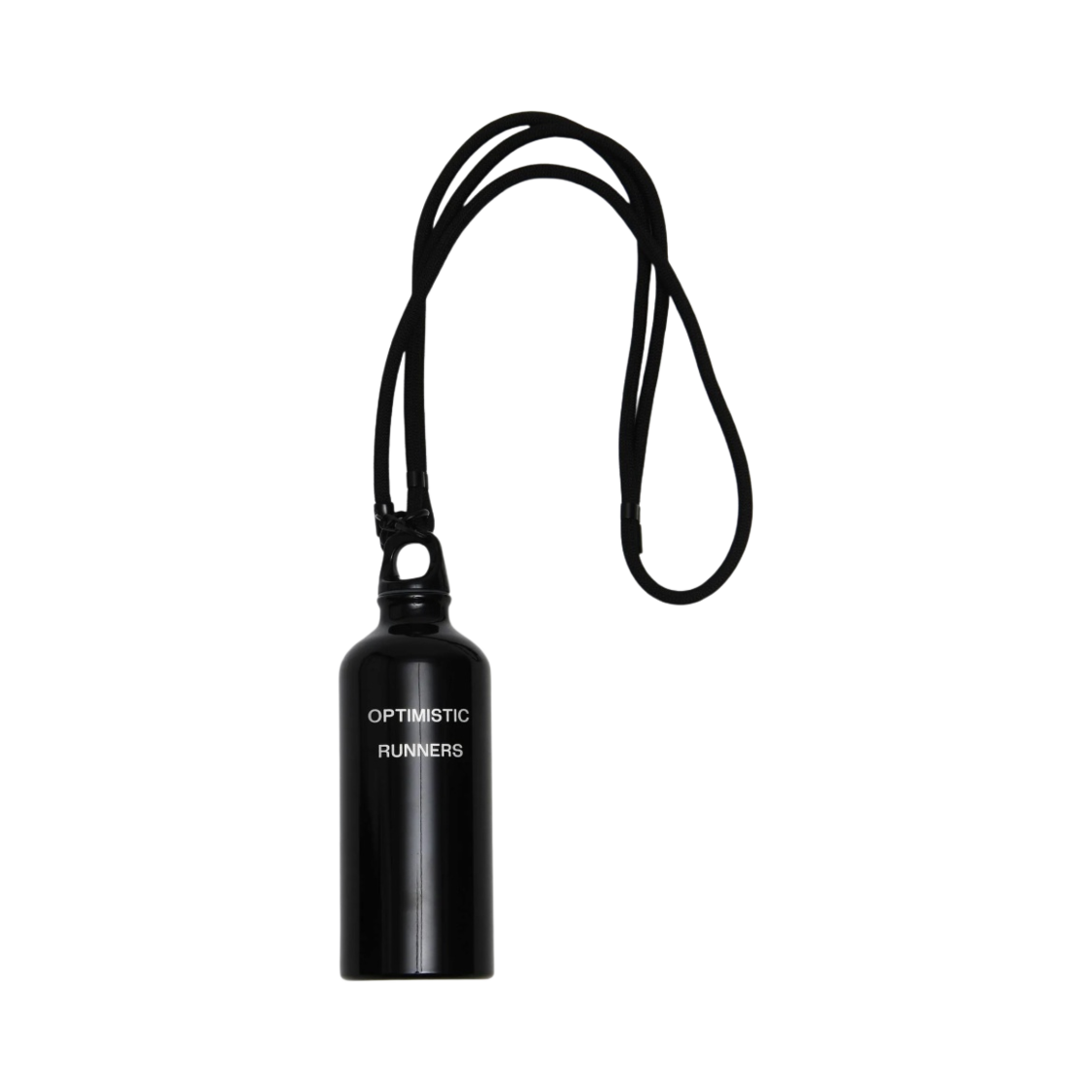- Optimistic Runners Stainless Steel Water Bottle 500ml Black