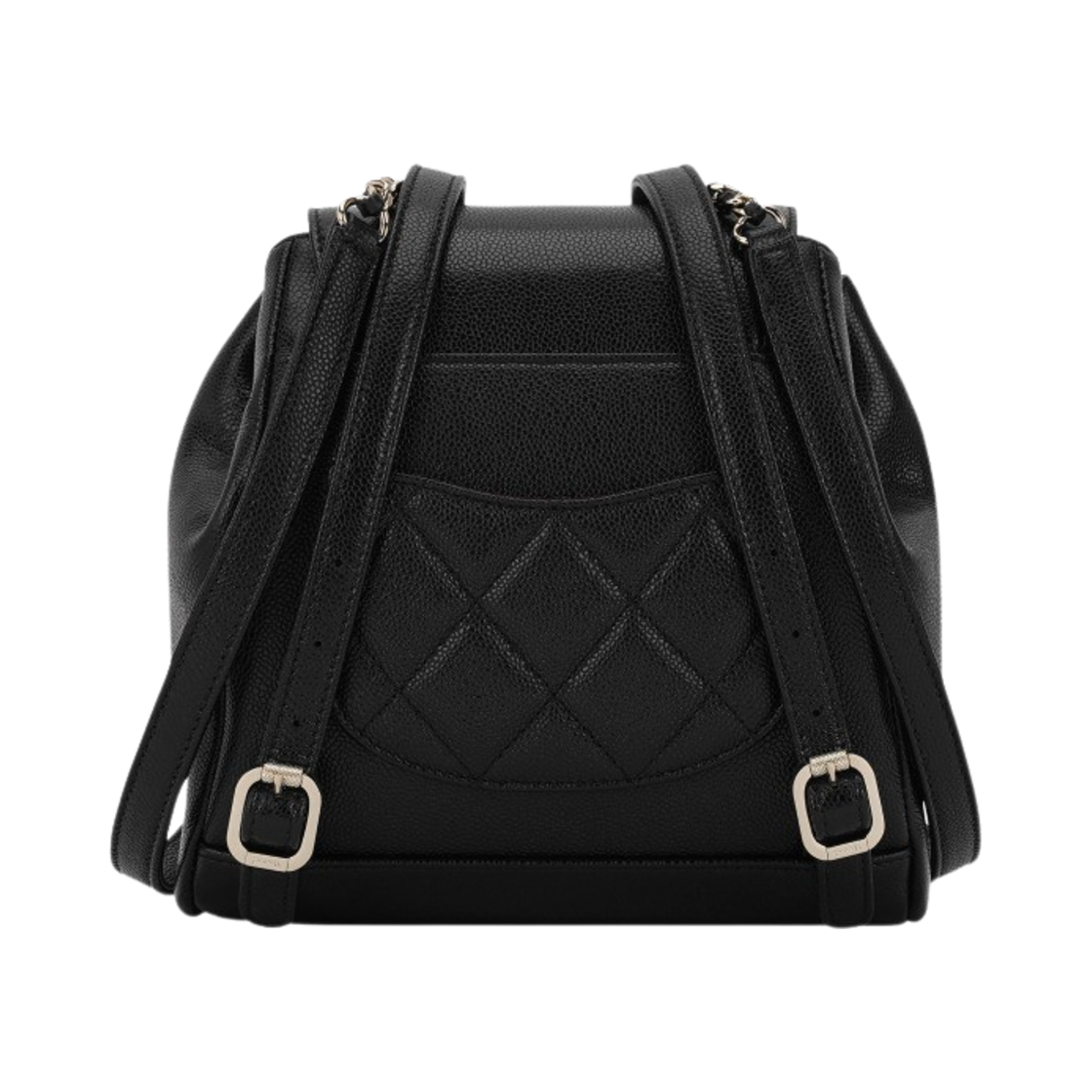 샤넬 스몰 백팩 그레인드 카프스킨 & 골드 메탈 블랙(Chanel Small Backpack Grained Calfskin & Gold Black) - 3
