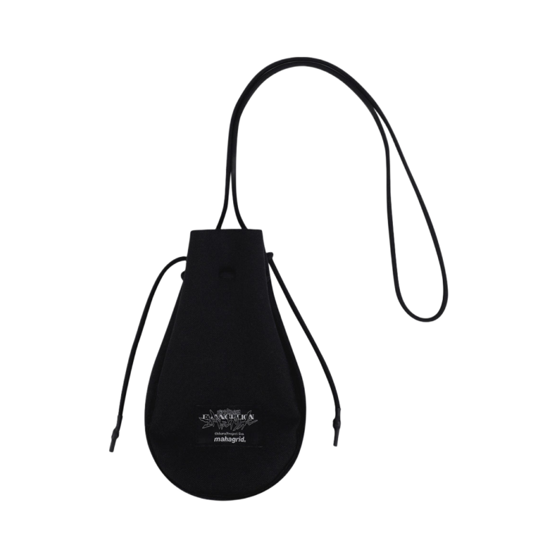 마하그리드 x 에반게리온 네르프 드로우스트링 백 블랙(Mahagrid x Evangelion Nerv Drawstring Bag Black) - 2