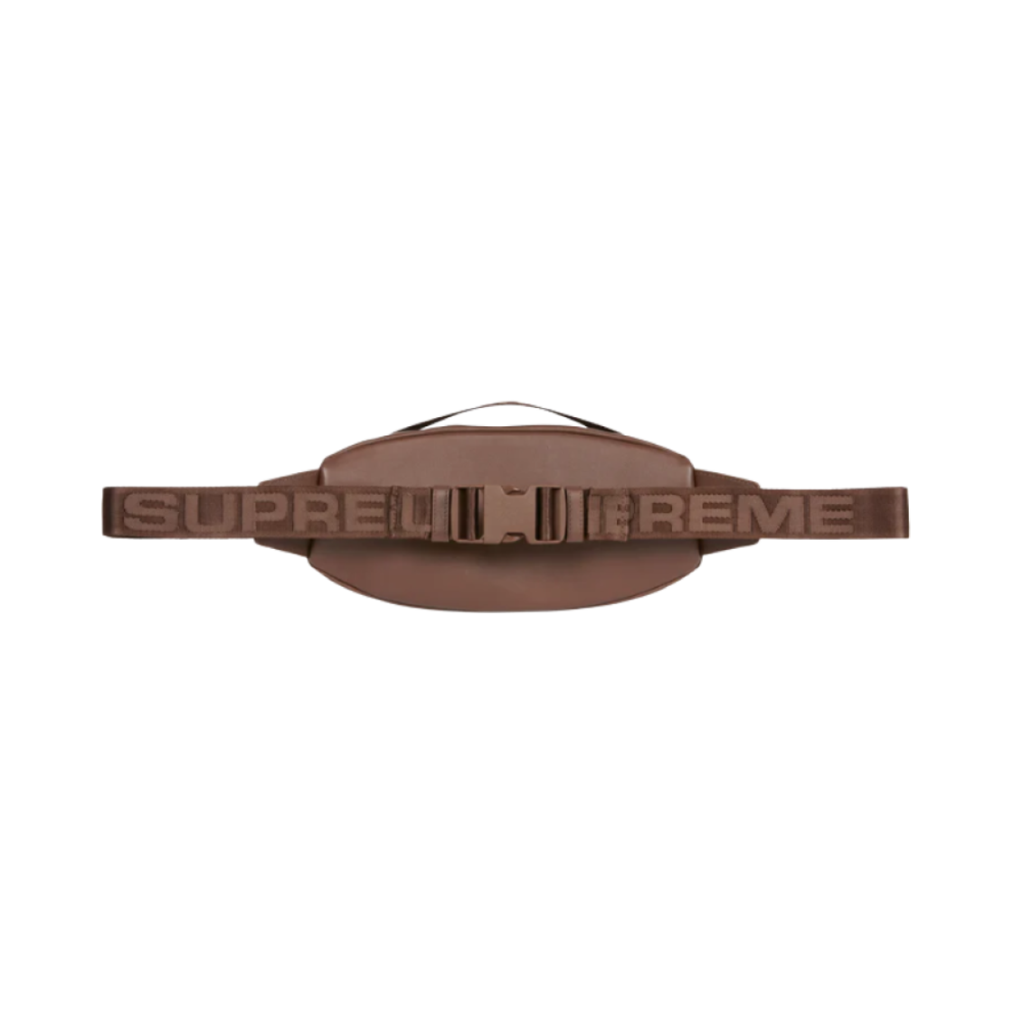 슈프림 레더 웨이스트 백 브라운 - 24FW(Supreme Leather Waist Bag Brown - 24FW) - 3