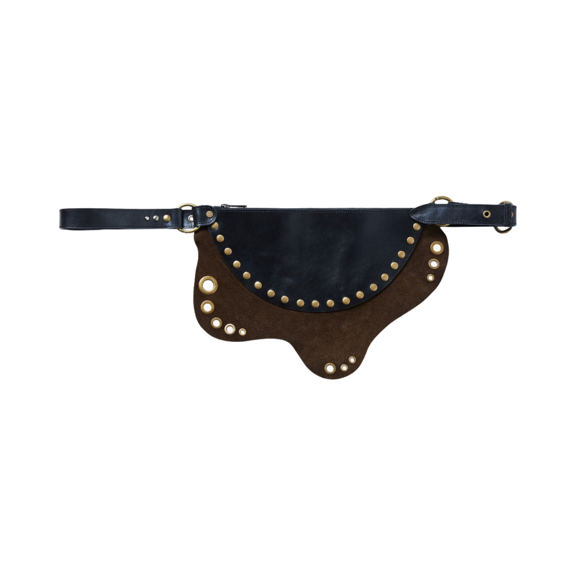 VAK251BT002BK00 Vacant Archive Hilda Leather Belt Bag Black