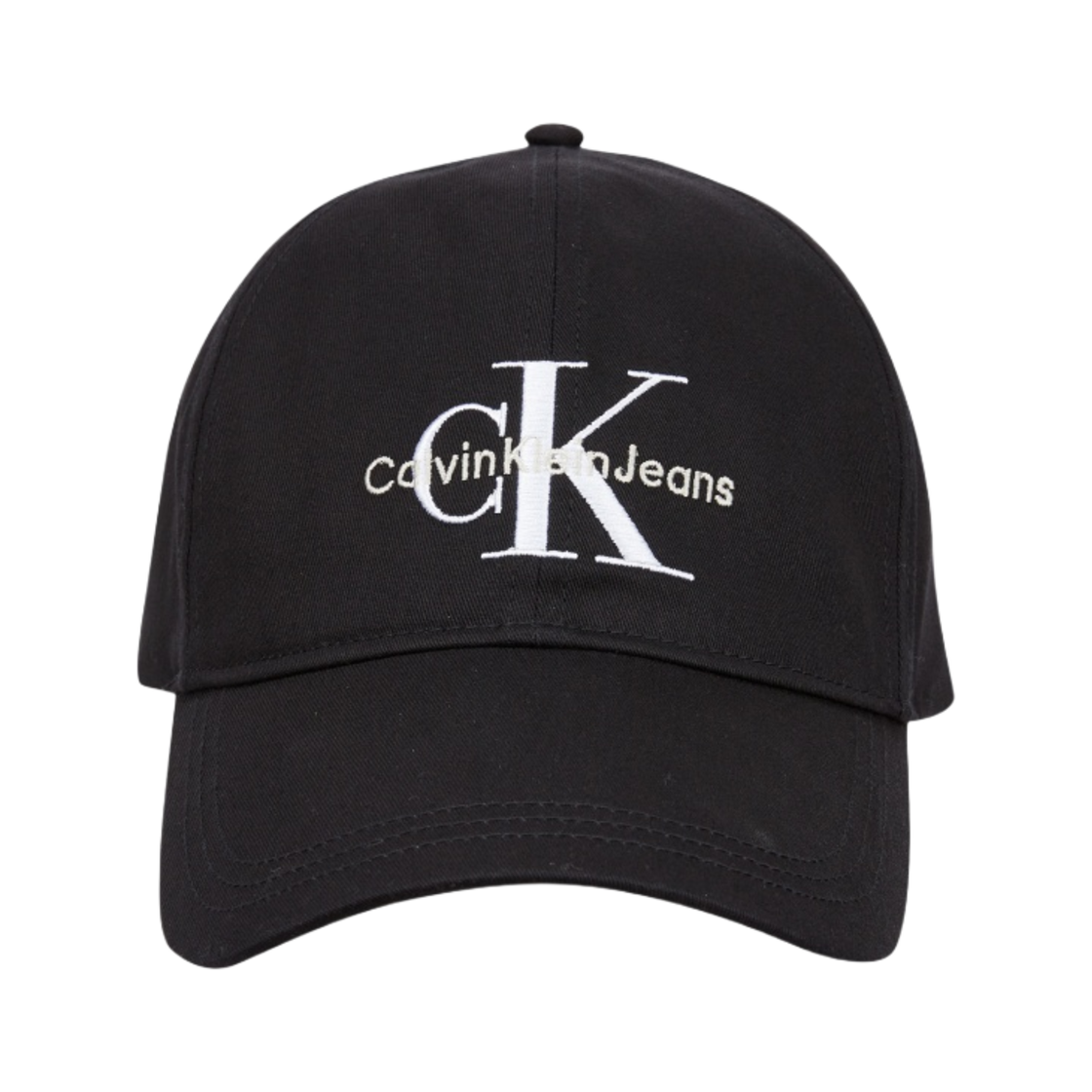 캘빈 클라인 모노그램 자수 볼캡 블랙(Calvin Klein Monogram Embroidery Ball Cap Black)