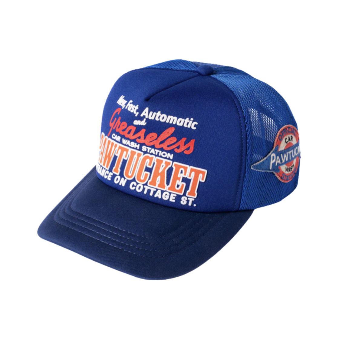 MA24013 The Real McCoy's Pawtucket Trucker Cap Navy