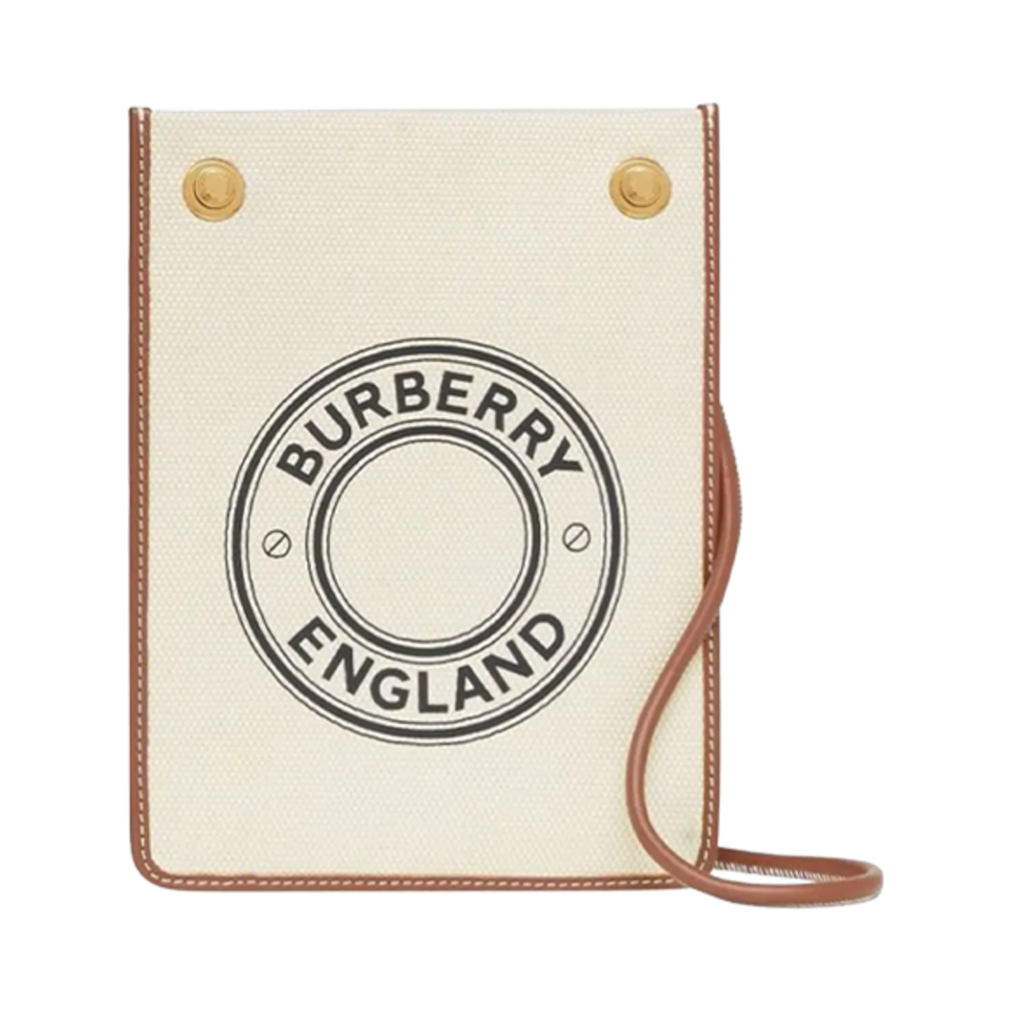 8038822 Burberry Logo Graphic Small Crossbody Bag Beige