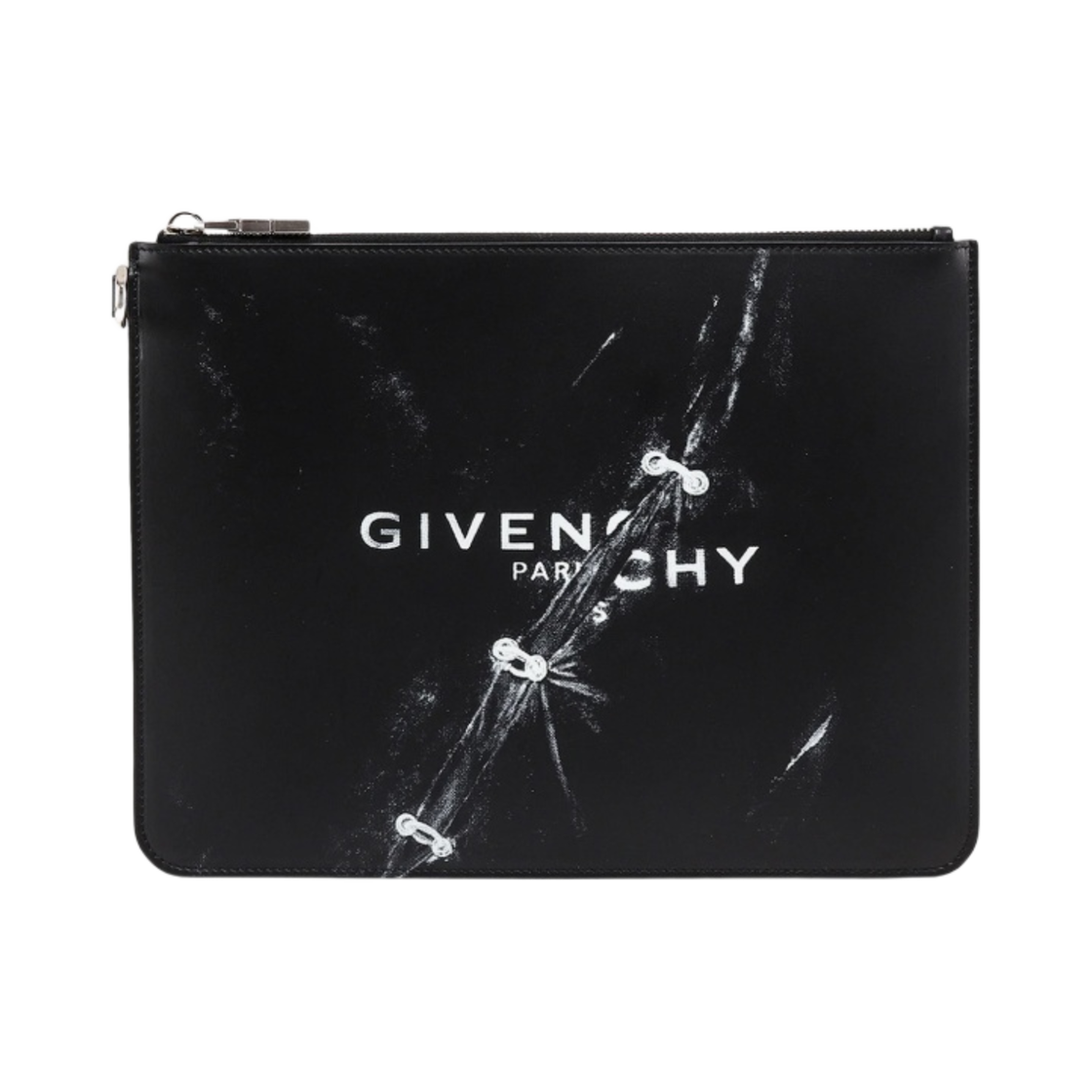 지방시 트롱프뢰유 이펙트 로고 포쉐트 블랙(Givenchy Tromphe L Oeil Effect Logo Pochette Black) - 1