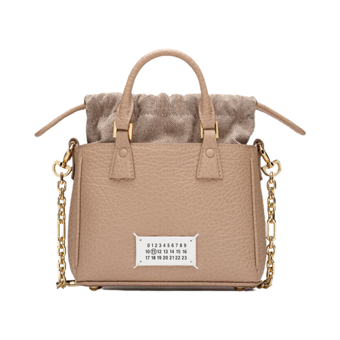 SB1WG0046P4348T2070 Maison Margiela 5AC Tote Bag Mud Brown