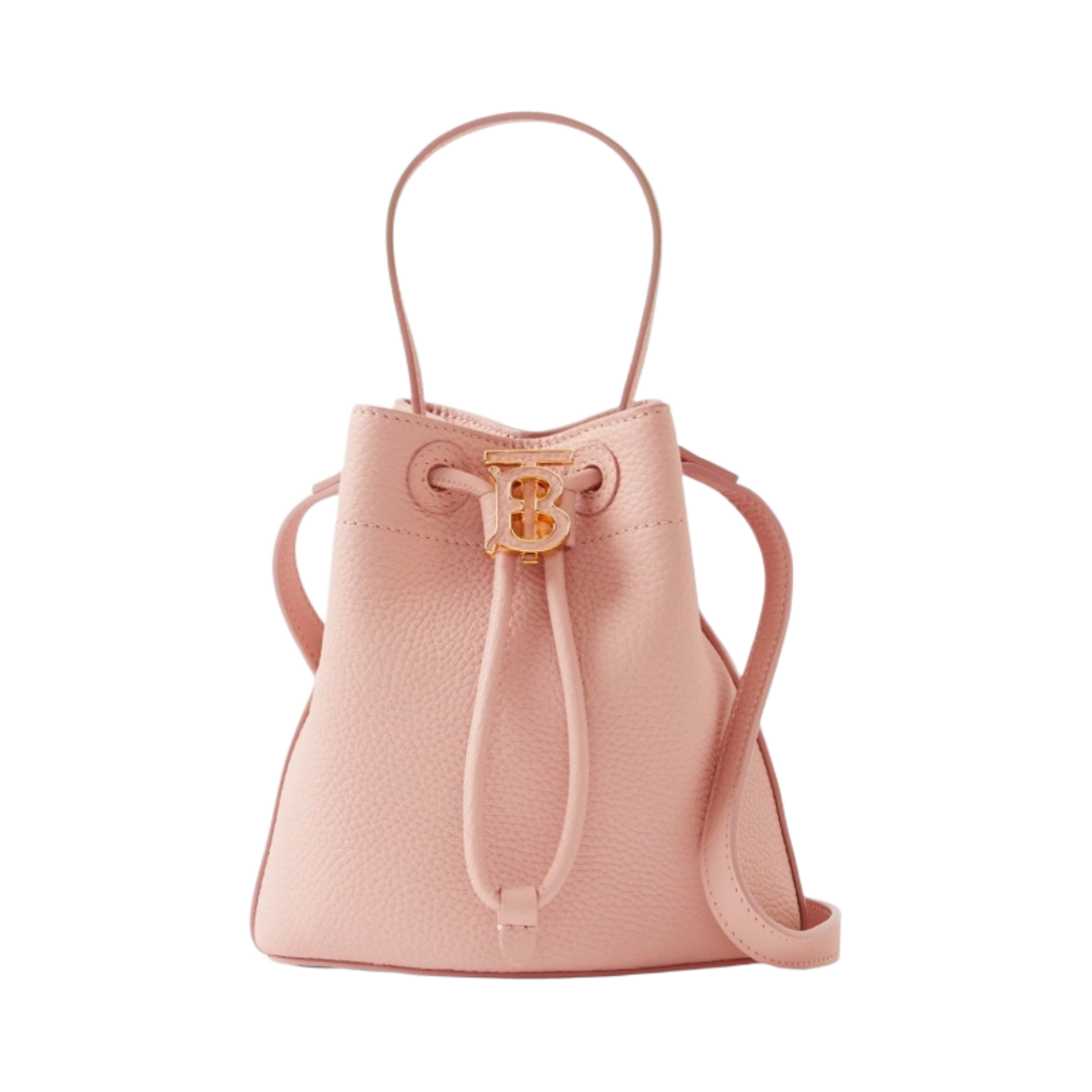 8070636 Burberry Mini TB Bucket Bag Dusky Pink
