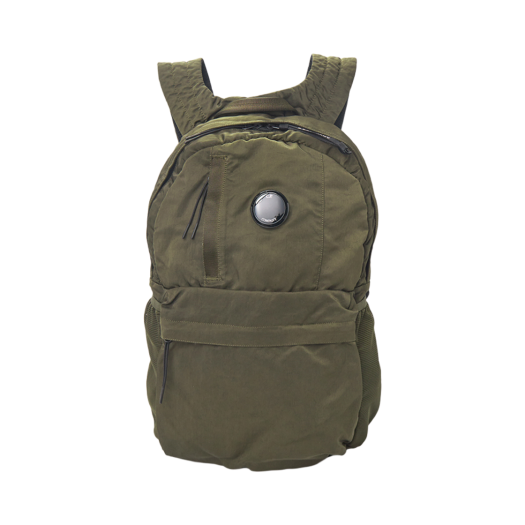 C.P. Company Nylon B Lens Backpack Ivy Green - 25SS