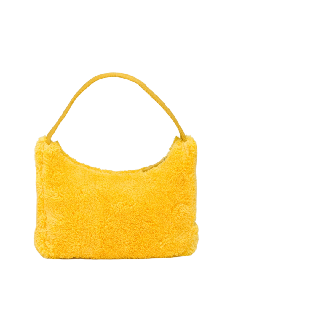프라다 리에디션 2000 테리 미니백 옐로우 블랙(Prada Re-Edition 2000 Terry Mini Bag Yellow Black) - 2