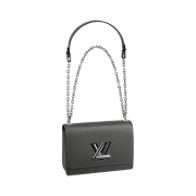 Louis Vuitton Twist MM Epi Etain Metallic Gray