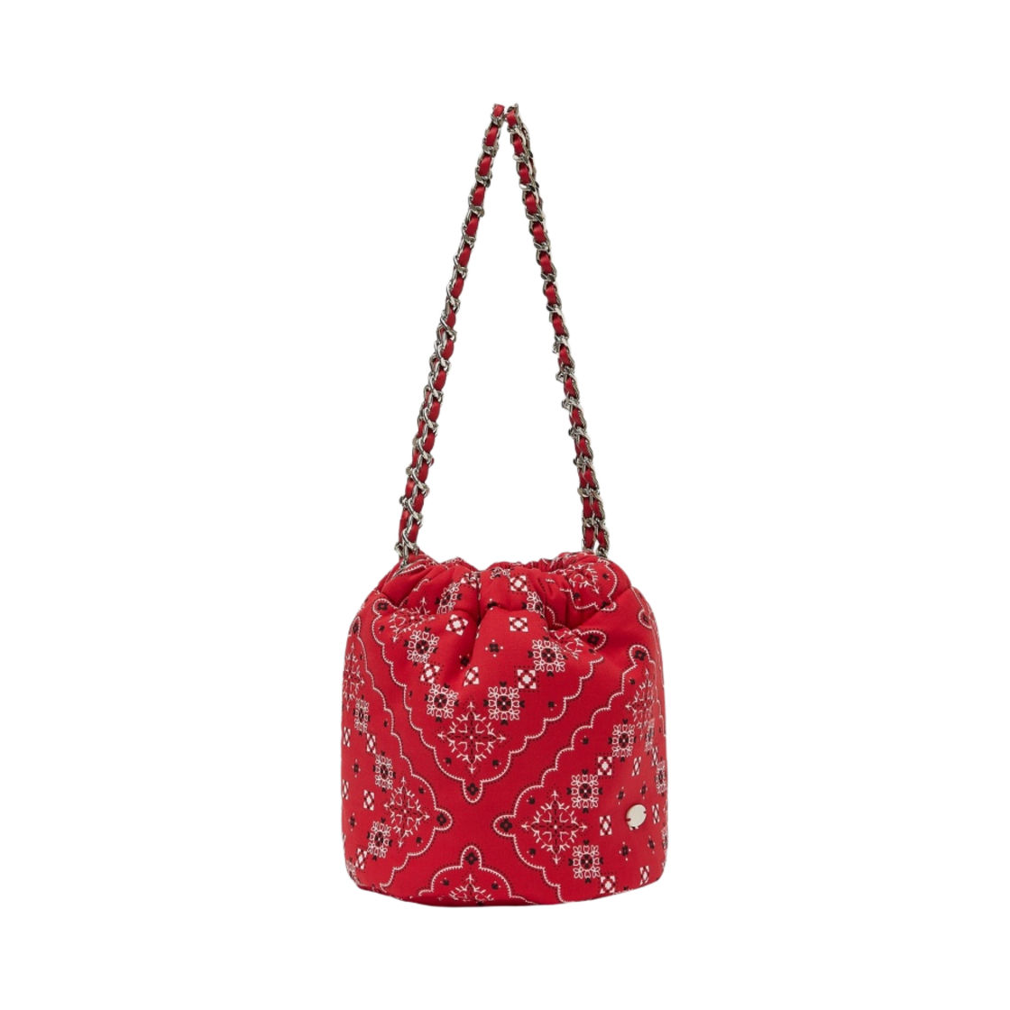 - The Reum New Le Bon Bucket Bag Red