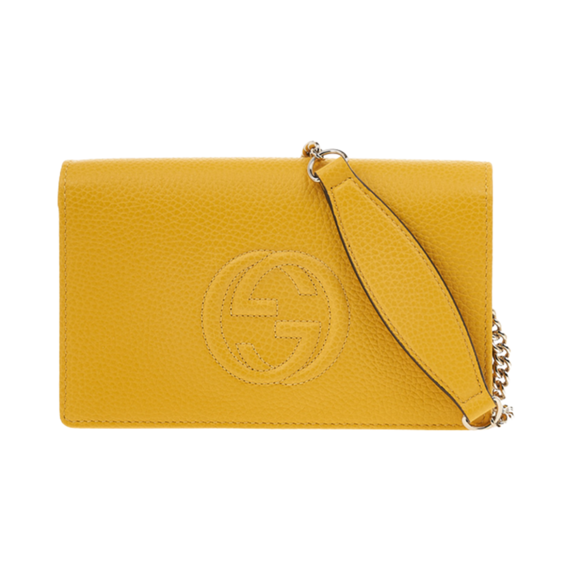 구찌 소호 체인 숄더백 옐로우(Gucci Soho Chain Shoulder Bag Yellow) - 1