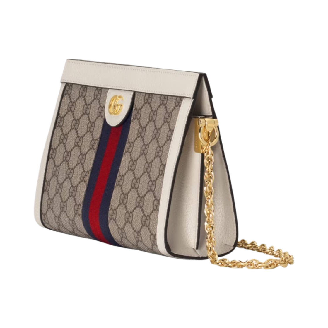 구찌 오피디아 GG 스몰 숄더백 베이지 에보니(Gucci Ophidia GG Small Shoulder Bag Beige Ebony) - 2