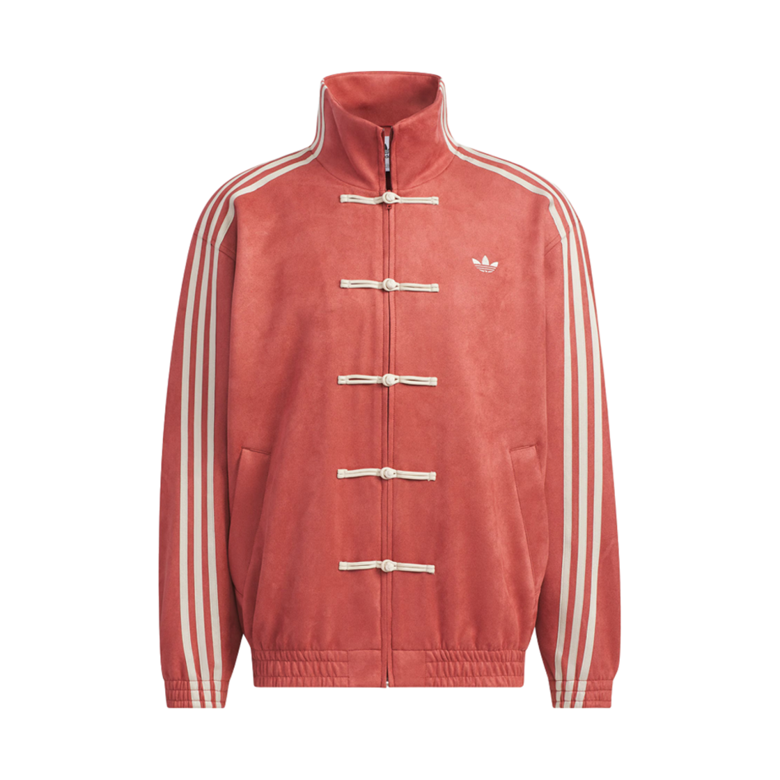 아디다스 차이니즈 스타일 자켓 뉴트럴 소프트 레드 - US 사이즈(Adidas Chinese Style Jacket Neutral Soft Red - US Sizing)