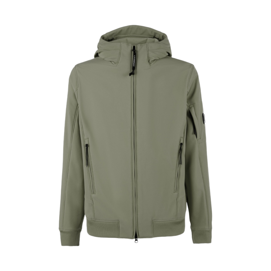 C.P. 컴퍼니 쉘-R 듀얼 지퍼 후드 자켓 타임 그린 - 22FW(C.P. Company Shell-R Dual Zip Hooded Jacket Thyme Green - 22FW) - 1