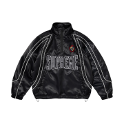 【2025SS】Supreme Satin Piping Pullover L Najwyższy satynowy sweter czarny - kup od Hypenedz