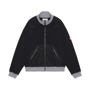 Cav Empt Fleece Zip Up Black - 23FW