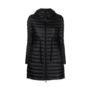 (W) Moncler Barbel Long Down Jacket Black - 23SS