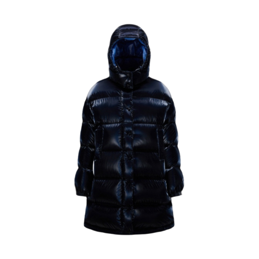 (W) Moncler Gaou Long Down Jacket Night Blue - 22FW