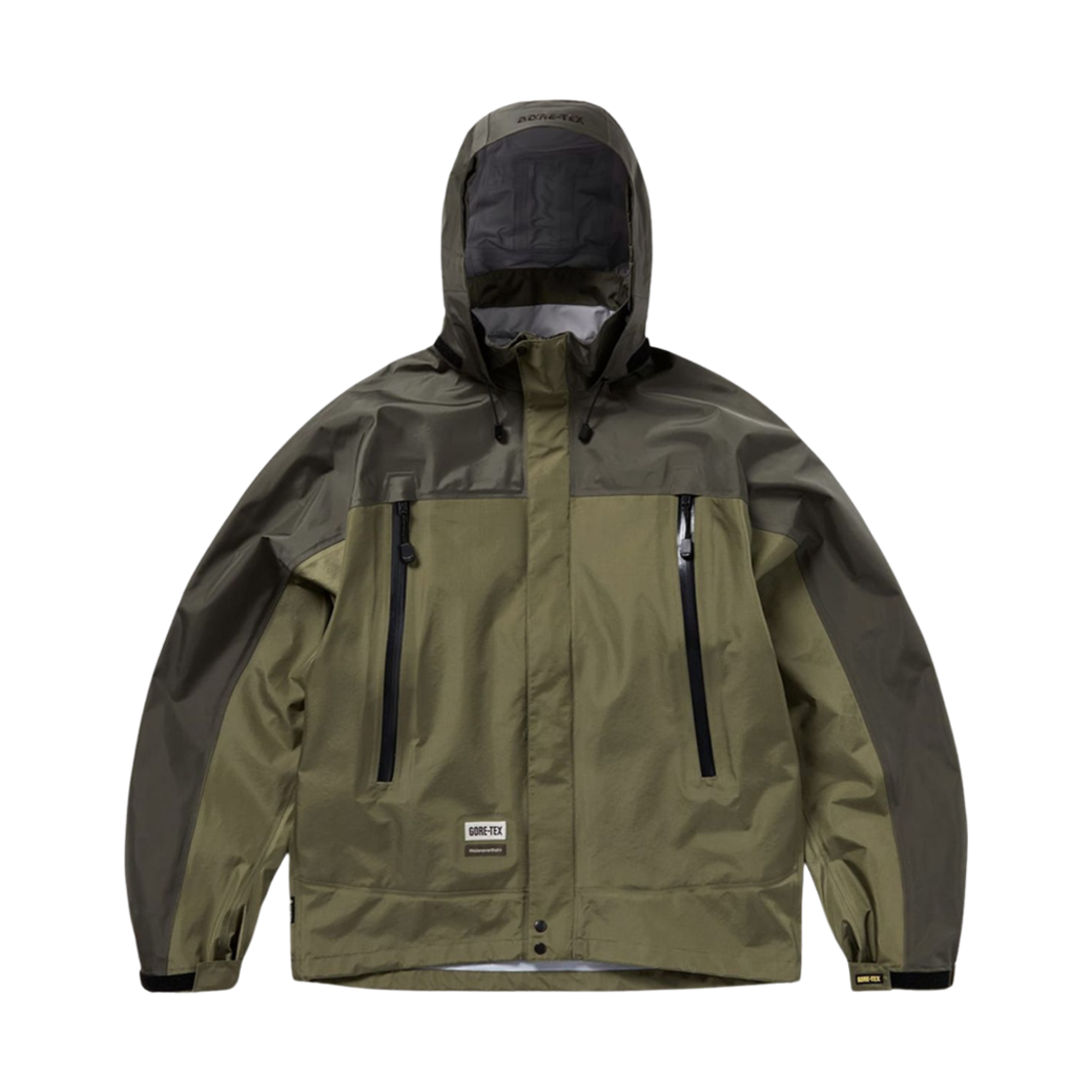 GT251GOWLS01MUD Thisisneverthat Gore-Tex 3L All Weather Jacket Mud