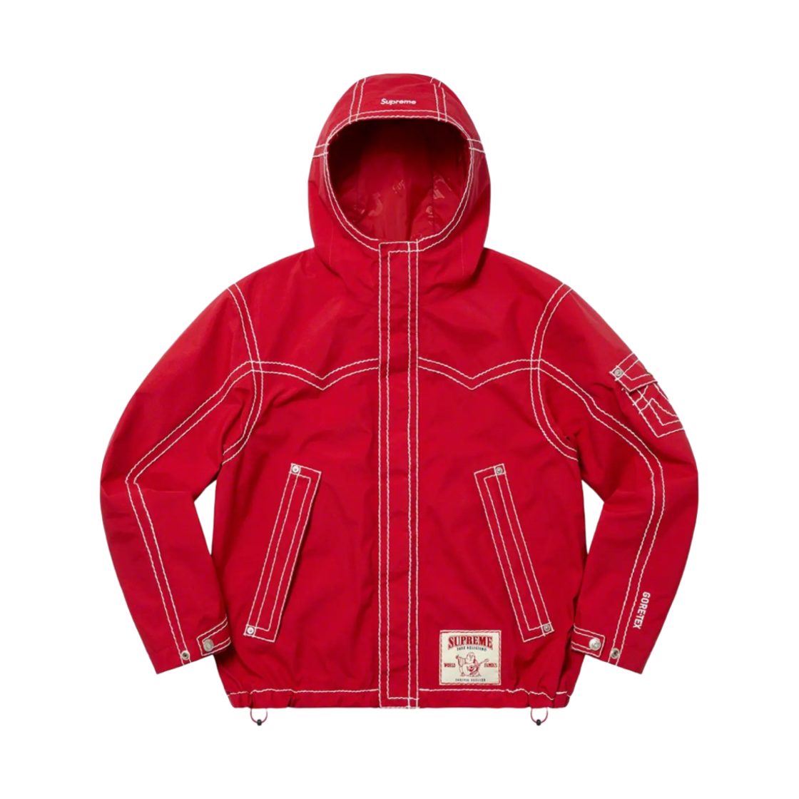 슈프림 x 트루 릴리전 고어텍스 쉘 자켓 레드 - 22FW(Supreme x True Religion Gore-Tex Shell Jacket Red - 22FW) - 1