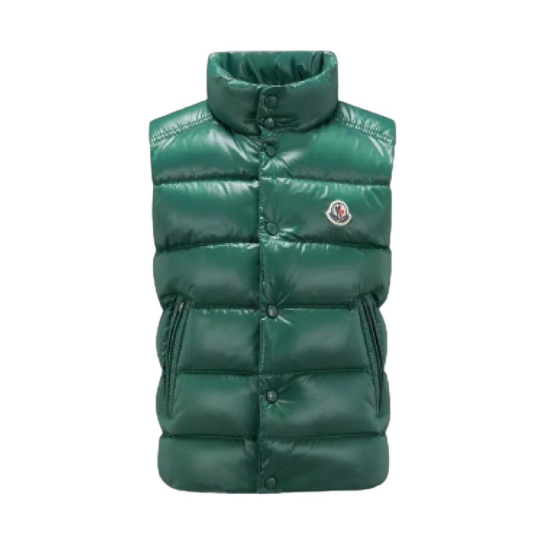 (키즈) 몽클레르 팁 다운 베스트 리프 그린 - 23FW((Kids) Moncler Tib Down Vest Leaf Green - 23FW) - 1