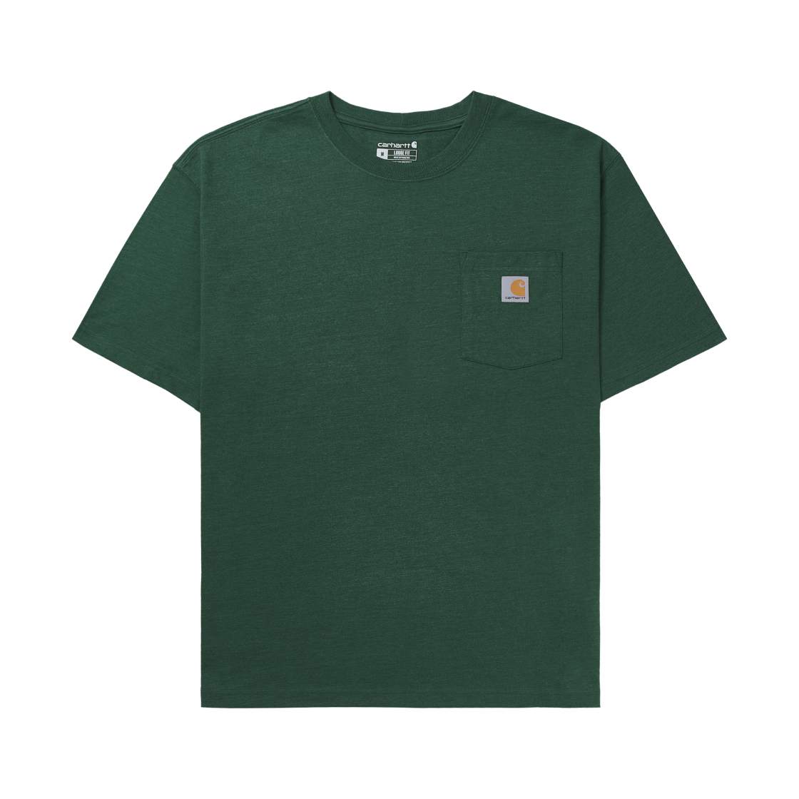 칼하트 루즈 핏 헤비웨이트 레귤러 숏슬리브 포켓 티셔츠 노스 우드 헤더(Carhartt Loose Fit Heavyweight Regular Short Sleeve Pocket T-Shirt North Woods Heather)