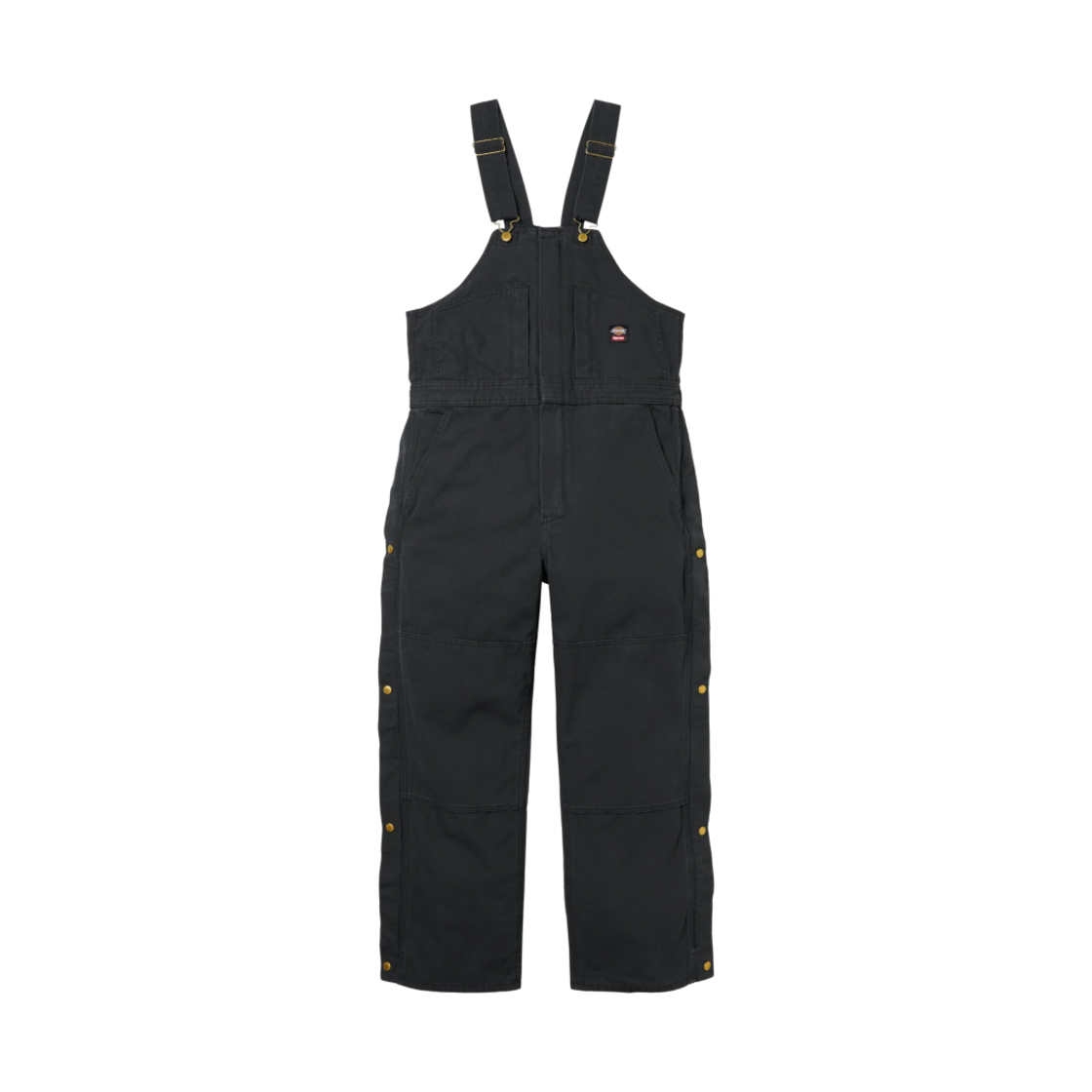 슈프림 x 디키즈 플란넬 라인드 오버롤 블랙 - 24FW(Supreme x Dickies Flannel Lined Overall Black - 24FW)